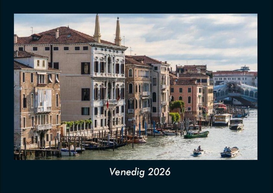 Venedig 2026 Fotokalender DIN A4 - Tobias Becker