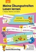 Cover-Bild zum Titel 'Meine Übungsstreifen Lesen lernen - 1. Klasse: Wörter und Sätze' von 'Agnes Spiecker'