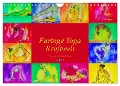 Farbige Yoga Kraftwelt - Yoga Asanas für die Chakren (Wandkalender 2024 DIN A4 quer), CALVENDO Monatskalender - Michaela Schimmack