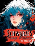 Cover-Bild zum Titel 'Schwarzes Manga Malbuch für Mädchen.' von 'Lucy¿s Manga Malbücher'