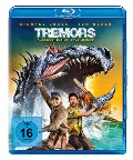 Cover-Bild zum Titel 'Tremors 7 - Shrieker Island' von 'Brian Brightly, Don Michael Paul, Frederik Wiedmann'