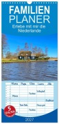 Cover-Bild zum Titel 'Familienplaner 2027 - Erlebe mit mir die Niederlande mit 5 Spalten (Wandkalender, 21 x 45 cm) CALVENDO' von 'Nadine Büscher'