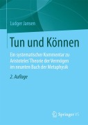 Cover-Bild zum Titel 'Tun und Können' von 'Ludger Jansen'