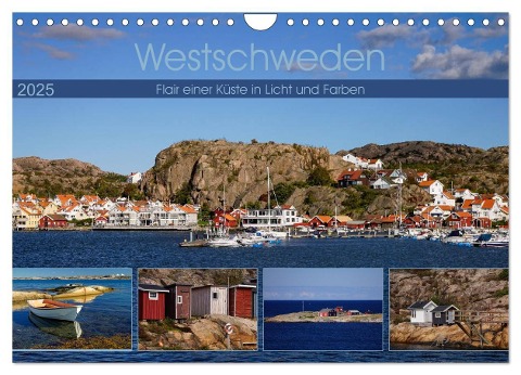 Westschweden - Flair einer Küste in Licht und Farben (Wandkalender 2025 DIN A4 quer), CALVENDO Monatskalender - Silke Liedtke Reisefotografie