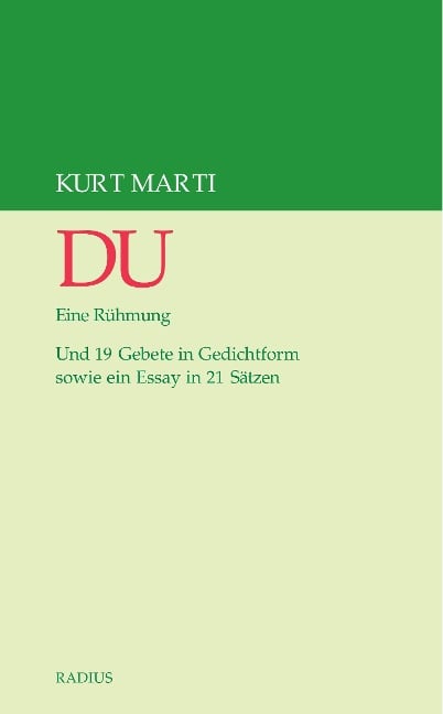 DU - Kurt Marti