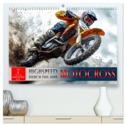 Motocross - Highspeed durch das Jahr (hochwertiger Premium Wandkalender 2026 DIN A2 quer), Kunstdruck in Hochglanz - Peter Roder
