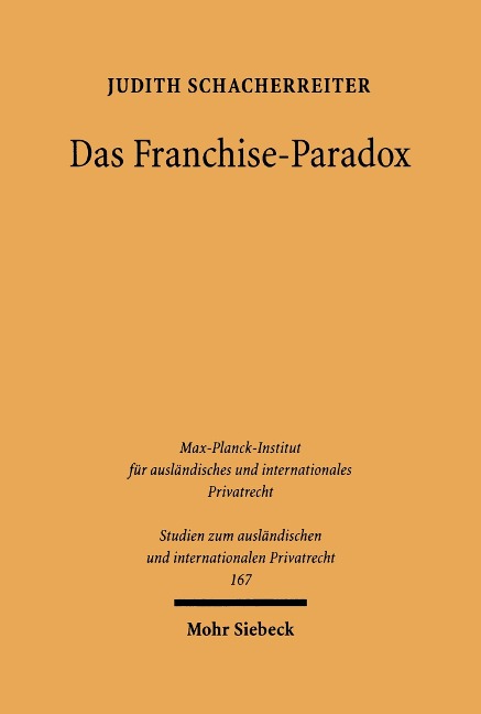 Das Franchise-Paradox - Judith Schacherreiter
