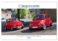 Cinquecento Der kleine Italiener - 60 Jahre zeitloses Kultobjekt (Wandkalender 2024 DIN A3 quer), CALVENDO Monatskalender - Hanns-Peter Eisold