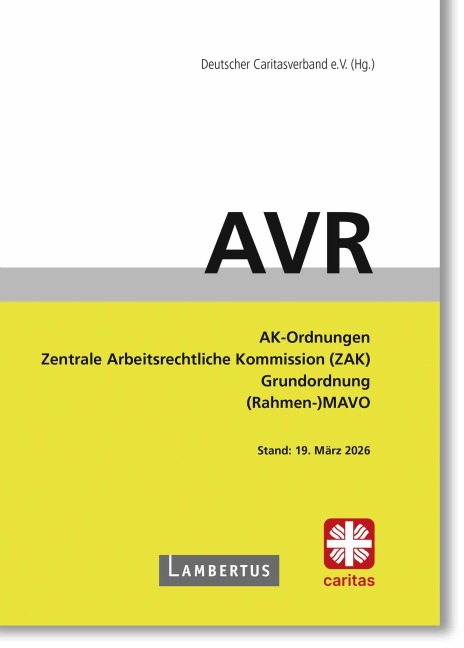 AVR Buchausgabe 2026 - 