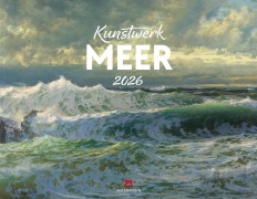 Cover-Bild zum Titel 'Kunstwerk Meer Kalender 2026' von ''