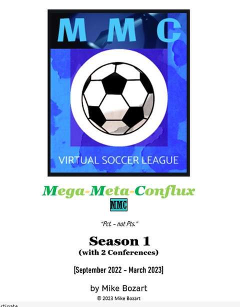 MMC VSL, Season 1, 2022-23 - Mike Bozart