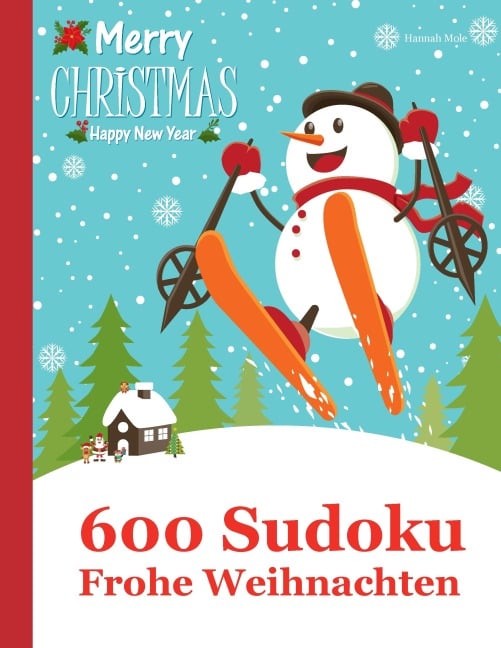 600 Sudoku - Frohe Weihnachten - Hannah Mole