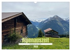 Cover-Bild zum Titel 'Alpenauszeit - Bergpause fürs Herz (Wandkalender 2026 DIN A3 quer), CALVENDO Monatskalender' von 'München Preuße'