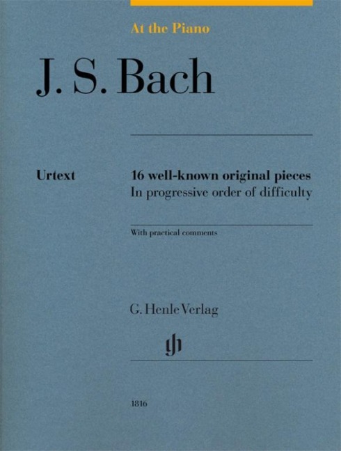 At the Piano - J. S. Bach - Johann Sebastian Bach