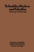 Cover-Bild zum Titel 'Technisches Denken und Schaffen' von 'Georg Von Hanffstengel'