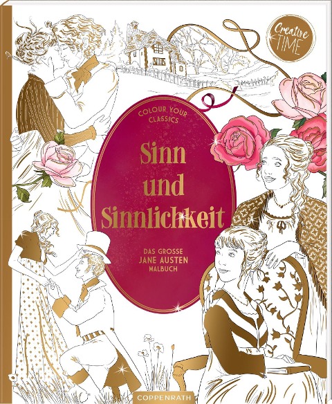 Sinn und Sinnlichkeit - Das große Jane-Austen-Malbuch - 