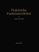 Cover-Bild zum Titel 'Praktische Funktionenlehre' von 'Friedrich Tölke'