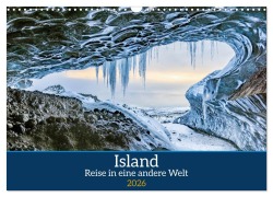 Cover-Bild zum Titel 'Island - Reise in eine andere Welt (Wandkalender 2026 DIN A3 quer), CALVENDO Monatskalender' von 'AkremaFotoArt AkremaFotoArt'