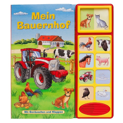 Mein Bauernhof. Klappen-Geräusche Buch - 