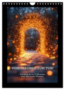 Cover-Bild zum Titel 'Vom Träumen zum Tun! - Erschaffe dir in 12 Monaten dein Millionärs-Mindset. (Wandkalender 2026 DIN A4 hoch), CALVENDO Monatskalender' von 'Anja Krummeck'