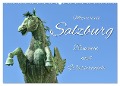 Mozartstadt Salzburg - Brunnen und Wasserspiele (Wandkalender 2024 DIN A2 quer), CALVENDO Monatskalender - Bettina Hackstein
