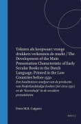 Cover-Bild zum Titel 'Teksten ALS Koopwaar: Vroege Drukkers Verkennen de Markt' von 'Peter M H Cuijpers'