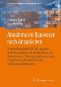 Cover-Bild zum Titel 'Abnahme im Bauwesen nach Ansprüchen' von 'Jana Henning, Christian Zanner'