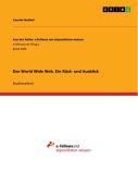Cover-Bild zum Titel 'Das World Wide Web. Ein Rück- und Ausblick' von 'Carolin Nothof'
