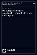 Cover-Bild zum Titel 'Die Europäisierung des Abfallstrafrechts in Deutschland und England' von 'Vanessa Kisseler'