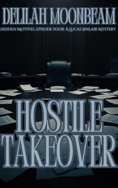 Hostile Takeover (Hidden Motives: A Lucas Sinclair Mystery, #4) - Delilah Moonbeam