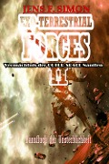 Cover-Bild zum Titel 'Bannfluch der Unsterblichkeit (EXO-TERRESTRIAL-FORCES 2)' von 'Jens F. Simon'