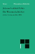 Cover-Bild zum Titel 'Die Wissenschaftslehre' von 'Johann Gottlieb Fichte'