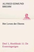 Cover-Bild zum Titel 'Het Leven der Dieren Deel 1, Hoofdstuk 11: De Evenvingerigen' von 'Alfred Edmund Brehm'