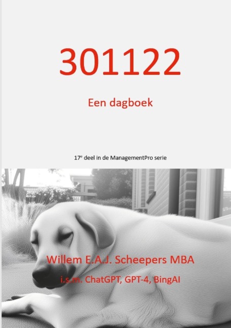 301122, een Dagboek - Willem Scheepers