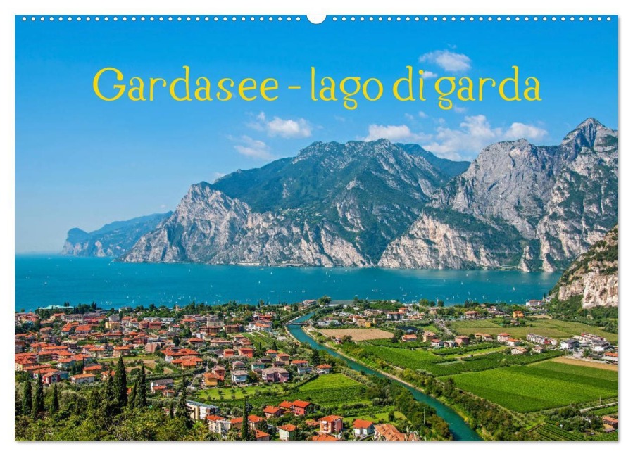 Gardasee - lago di Garda by Sascha Ferrari (Wandkalender 2026 DIN A2 quer), CALVENDO Monatskalender - Sascha Ferrari
