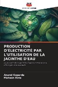 PRODUCTION D'ÉLECTRICITÉ PAR L'UTILISATION DE LA JACINTHE D'EAU - Anand Koparde, Mahesh Bote