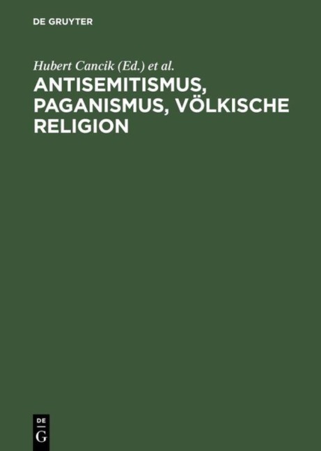 Antisemitismus, Paganismus, Völkische Religion - 