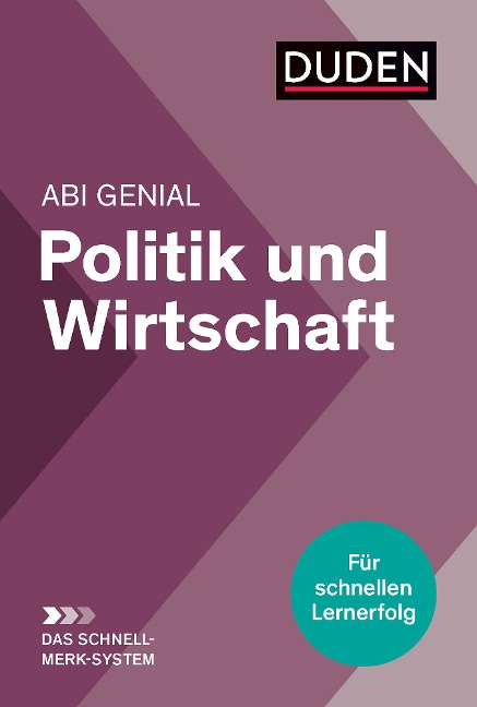 Abi genial Politik und Wirtschaft: Das Schnell-Merk-System - Peter Jöckel, Heinz-Josef Sprengkamp, Jessica Schattschneider, Jessica Schattschneider