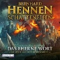 Cover-Bild zum Titel 'Schattenelfen - Das Eherne Wort' von 'Bernhard Hennen'