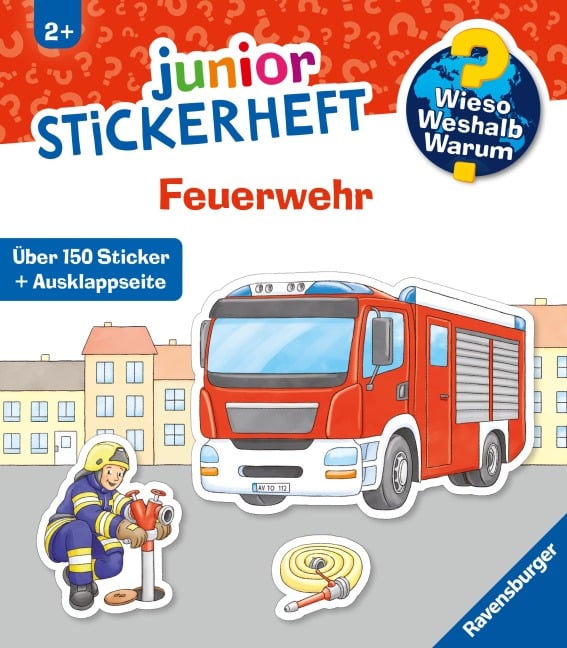 Wieso? Weshalb? Warum? junior Stickerheft - Feuerwehr - 