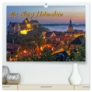 Cover-Bild zum Titel 'Die Burg Hohnstein im Licht der vier Jahreszeiten (hochwertiger Premium Wandkalender 2026 DIN A2 quer), Kunstdruck in Hochglanz' von 'Norbert Jentzsch'