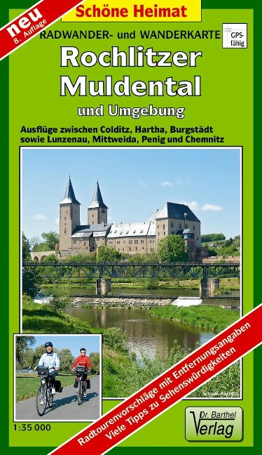 Rochlitzer Muldental und Umgebung 1 : 35 000. Wanderkarte LZ bis 2028 - 