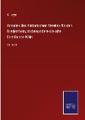 Annalen des historischen Vereins für den Niederrhein, insbesondere die alte Erzdiöcese Köln - Anonym