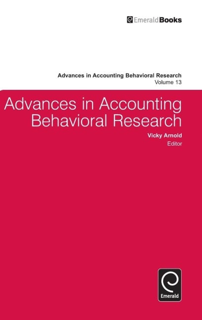 Advances in Accounting Behavioral Research - 