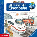 Cover-Bild zum Titel 'Alles über die Eisenbahn [Wieso? Weshalb? Warum? Folge 8]' von 'Patricia Mennen, Wolfgang Metzger'