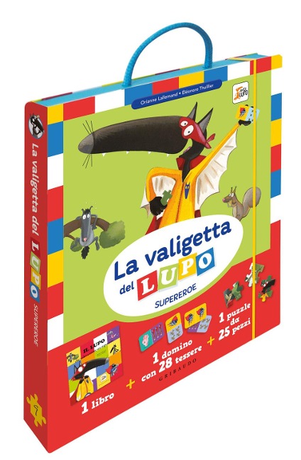 Valigetta del lupo supereroe. Amico lupo - Orianne Lallemand