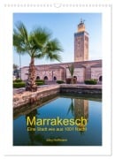 Cover-Bild zum Titel 'Marrakesch - Eine Stadt wie aus 1001 Nacht (Wandkalender 2026 DIN A3 hoch), CALVENDO Monatskalender' von 'Jörg Hoffmann'