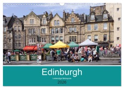 Cover-Bild zum Titel 'Edinburgh - Lebendige Metropole (Wandkalender 2026 DIN A3 quer), CALVENDO Monatskalender' von 'Thomas Becker'