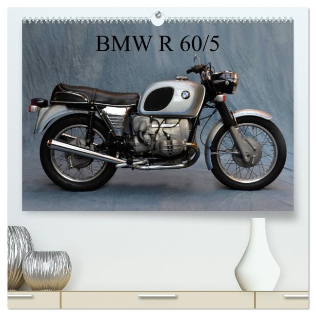BMW R 60/5 (hochwertiger Premium Wandkalender 2026 DIN A2 quer), Kunstdruck in Hochglanz - Ingo Laue