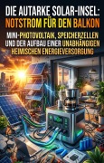 Cover-Bild zum Titel 'Die autarke Solar-Insel: Notstrom für den Balkon' von 'Bernd-Dieter Schmidt'